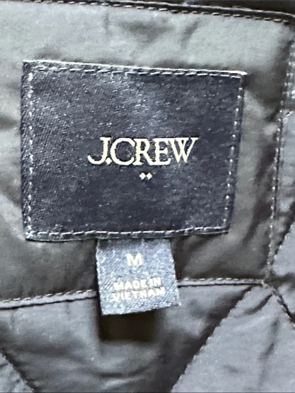 J Crew Men's Quilted Vest